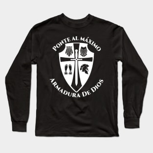 Ponte Toda La Armadura De Dios | Cristiana Hispana Long Sleeve T-Shirt